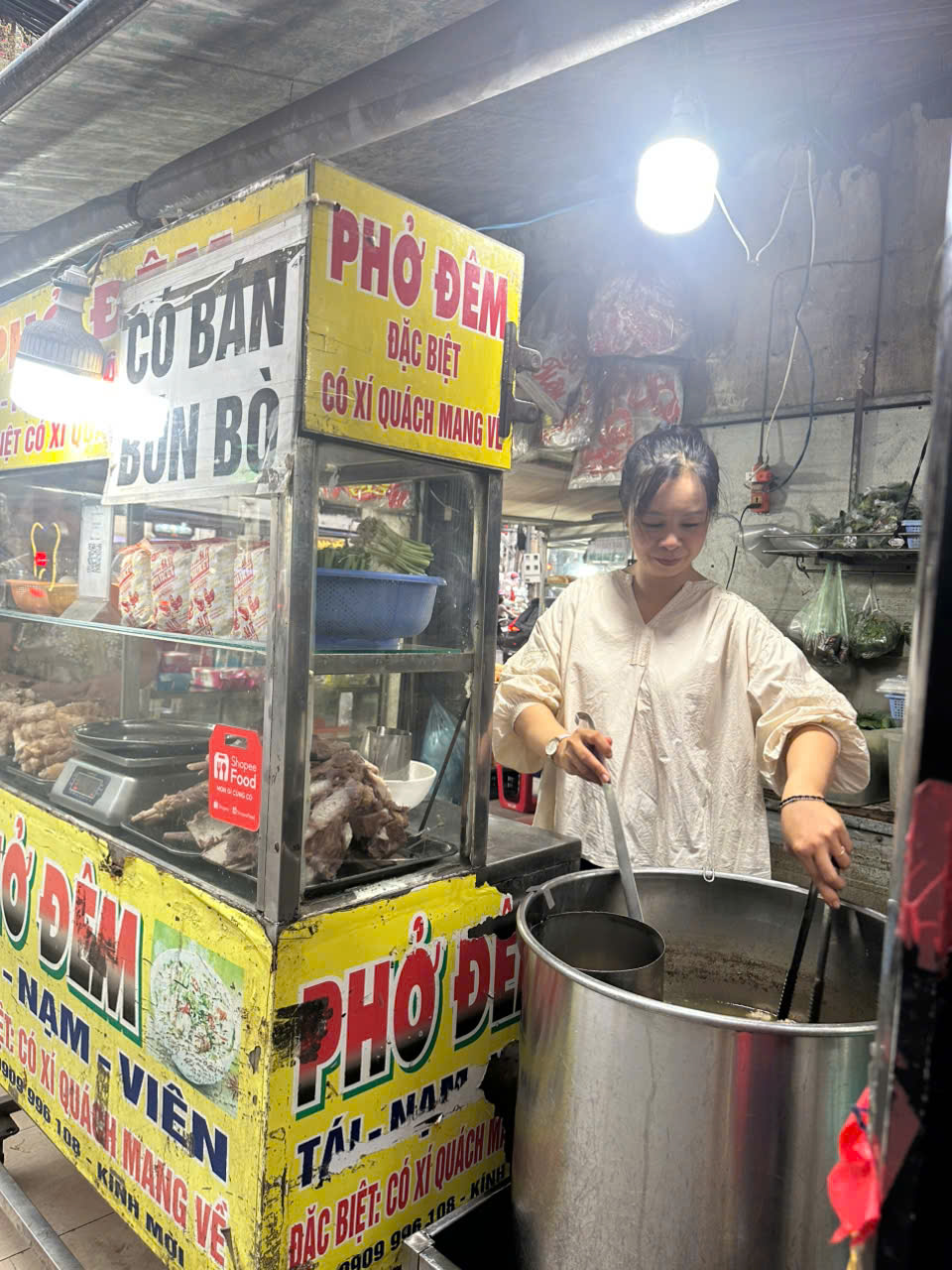 Hầm nồi nước dùng cho nước trong, ngọt thanh